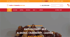 Desktop Screenshot of nutsandsweets.com.au